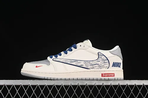 All categories Air Jordan Jordan series basketball shoes Air Jordan 1 Low High-end customized low-top sneakers Travis Scott x Fragment Design x Air Jordan 1 Low OG SP AJ1 Joe 1 Nike co-branded multiple hooks low-top cultural casual sneakers XS7089-597